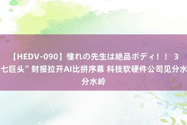 【HEDV-090】憧れの先生は絶品ボディ！！ 3 “七巨头”财报拉开AI比拼序幕 科技软硬件公司见分水岭