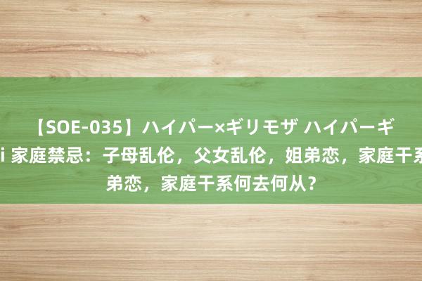 【SOE-035】ハイパー×ギリモザ ハイパーギリモザ Ami 家庭禁忌：子母乱伦，父女乱伦，姐弟恋，家庭干系何去何从？