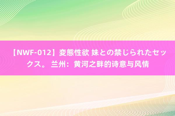 【NWF-012】変態性欲 妹との禁じられたセックス。 兰州：黄河之畔的诗意与风情