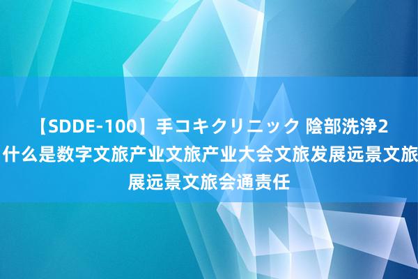 【SDDE-100】手コキクリニック 陰部洗浄20連発SP 什么是数字文旅产业文旅产业大会文旅发展远景文旅会通责任